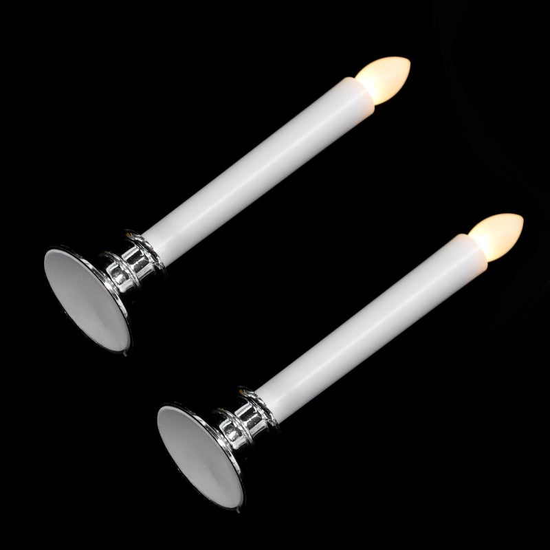 2Pcs Festival Party Candles Tabletop Pole Glowing Candles - Image 4