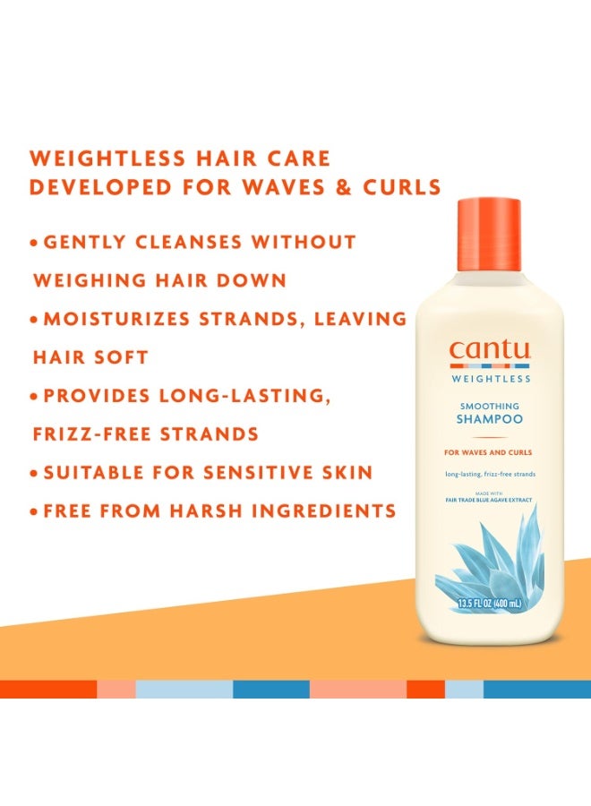 Cantu Weightless Smoothing Shampoo, 13.5 fl oz - Image 3