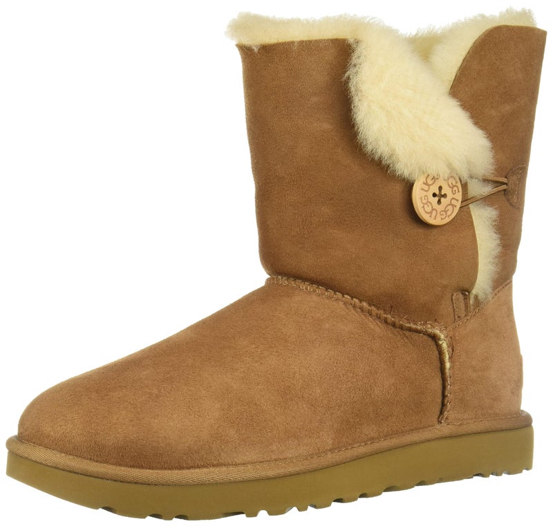 UGG Women's Bailey Button Ii Boot, Chestnut, 05 - Image 1