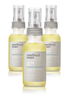Method Men Beard Oil, Sea + Surf, 1 Ounce, 3 pack  - Image 1