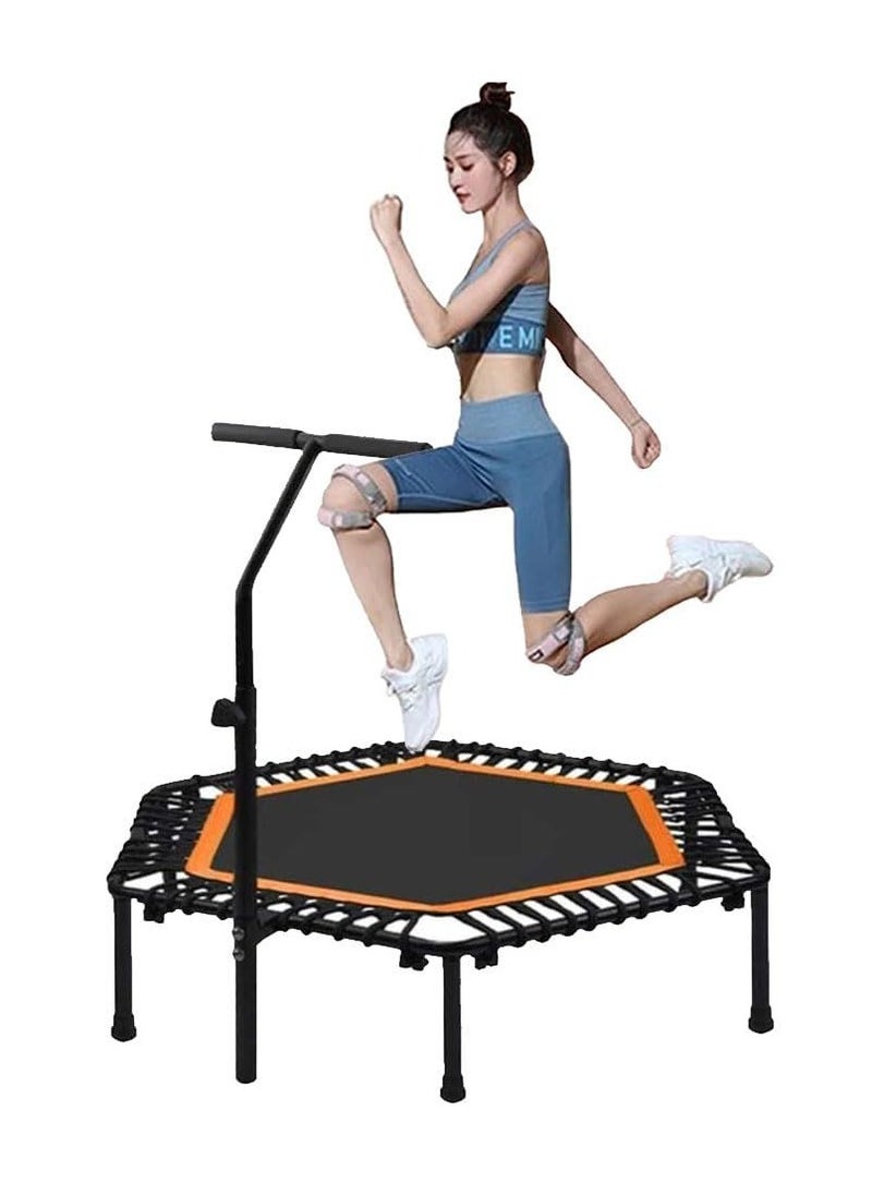 Cool Baby COOLBABY 45-Inch Trampoline Gym Hexagonal For Adult Safety Bungee Indoor Fitness  - Image 1