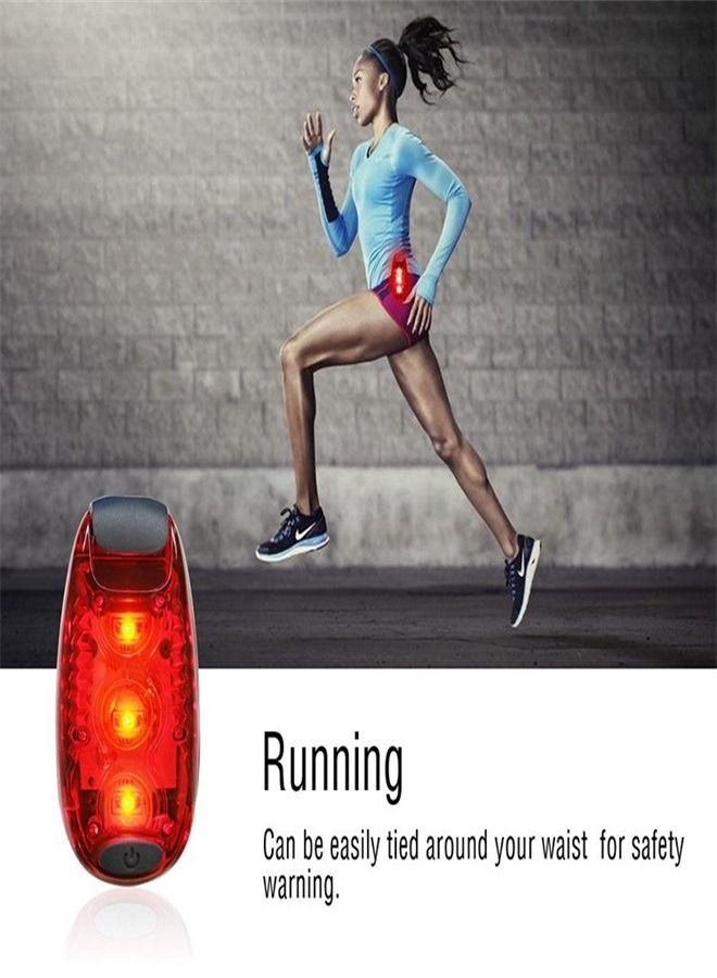 Generic Outdoor Cycling Light Night Running Warning Light Bike Tail Light Hanging Light Backpack Light Helmet Light Running Warning Light. - Image 2