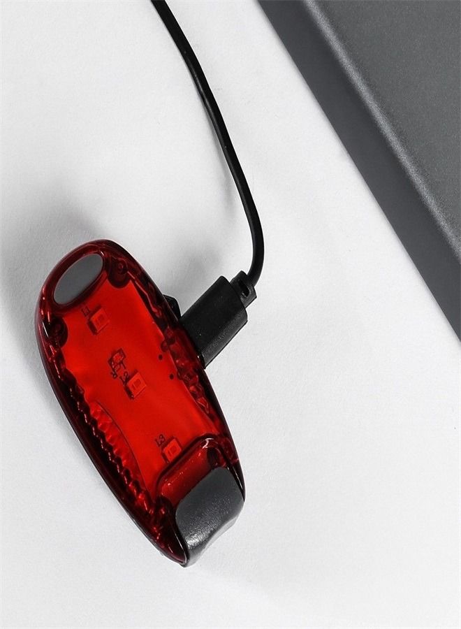 Generic Outdoor Cycling Light Night Running Warning Light Bike Tail Light Hanging Light Backpack Light Helmet Light Running Warning Light. - Image 5