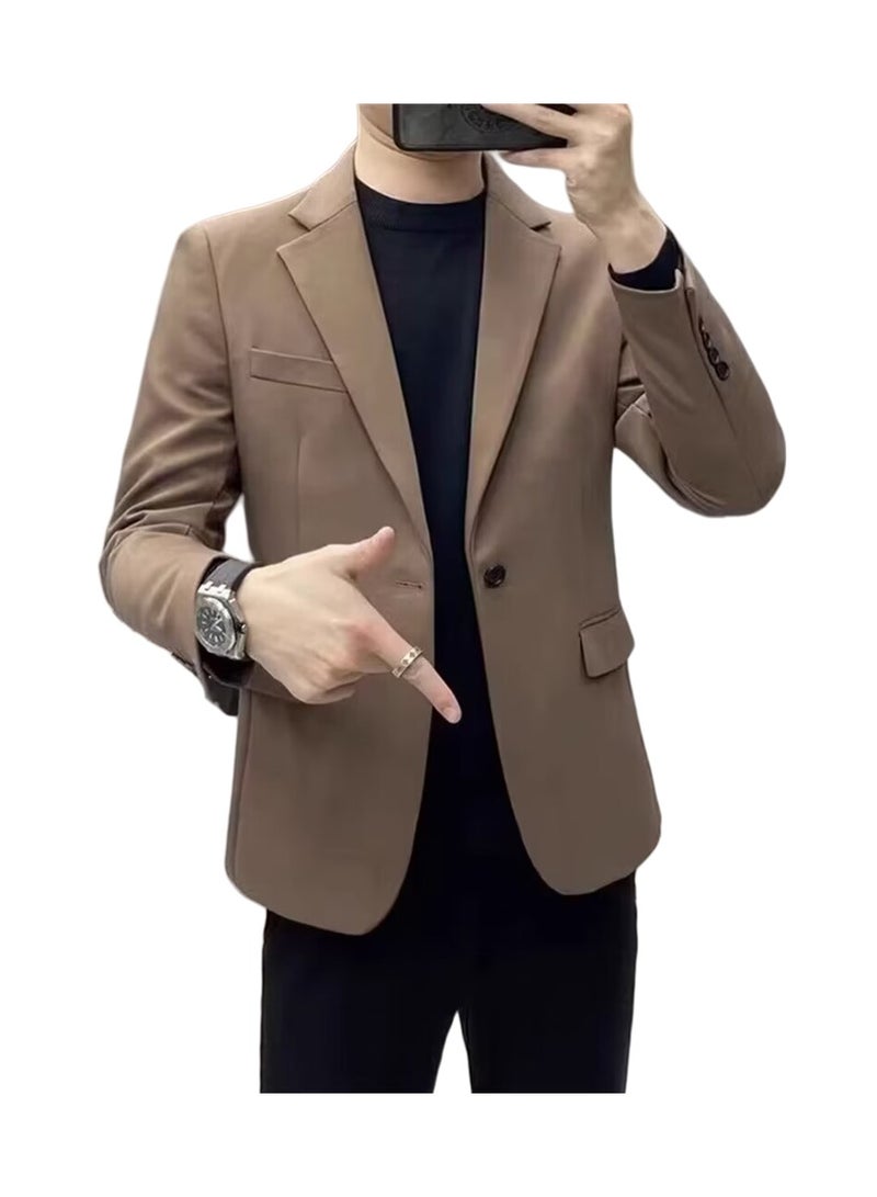 Shougu New Business Casual Slim-fit Suit Jacket  - Image 1