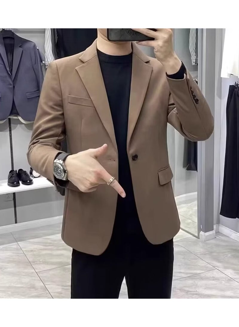 Shougu New Business Casual Slim-fit Suit Jacket  - Image 2