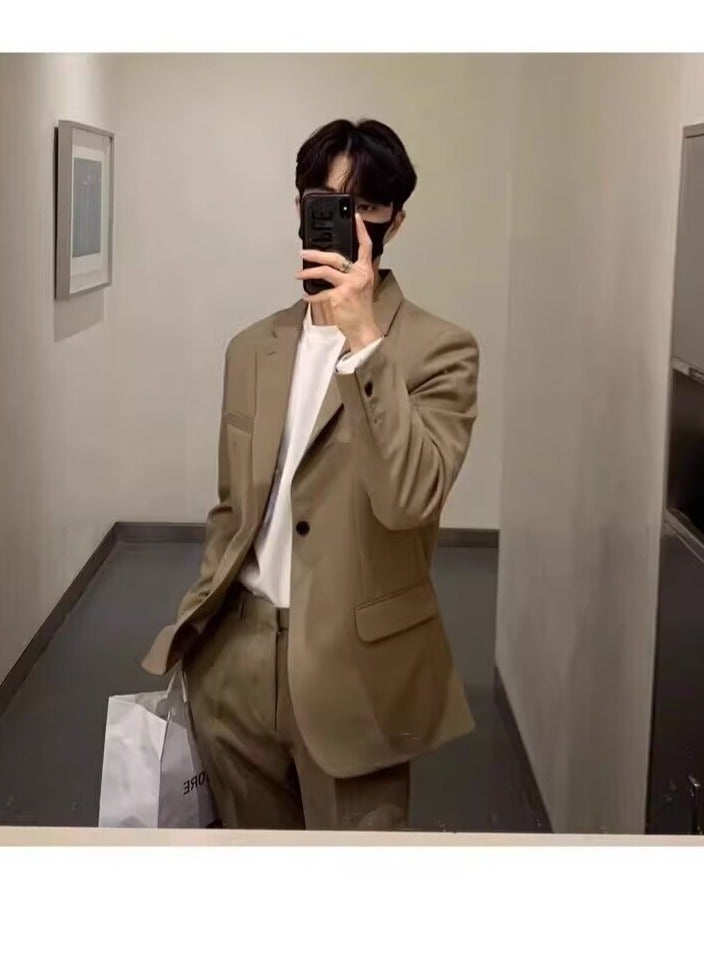 Shougu New Business Casual Slim-fit Suit Jacket  - Image 3