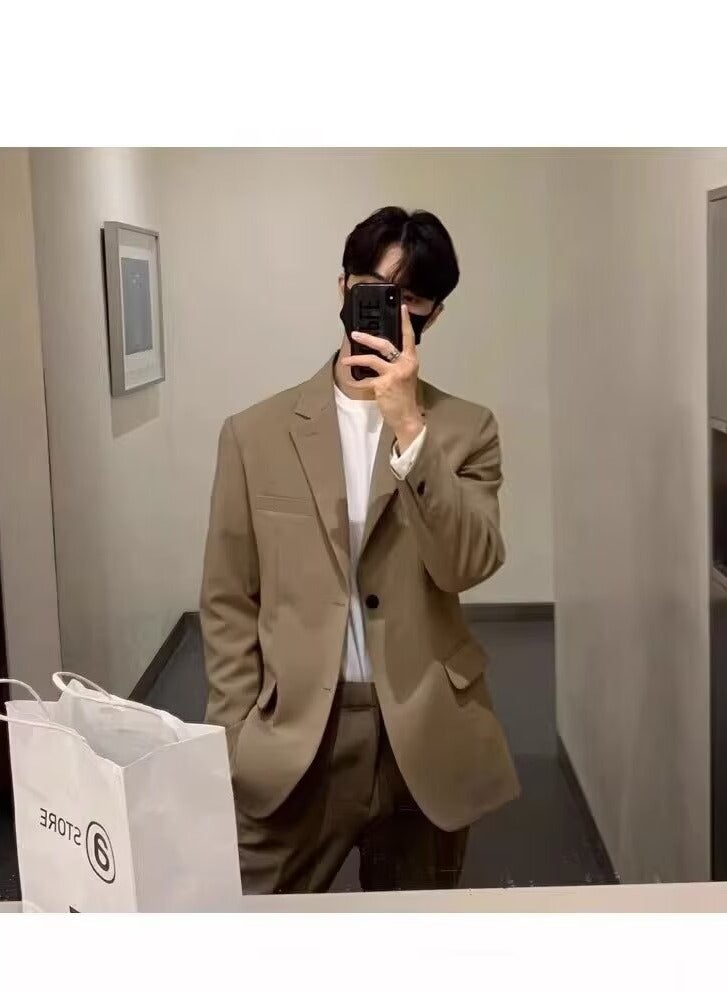 Shougu New Business Casual Slim-fit Suit Jacket  - Image 4