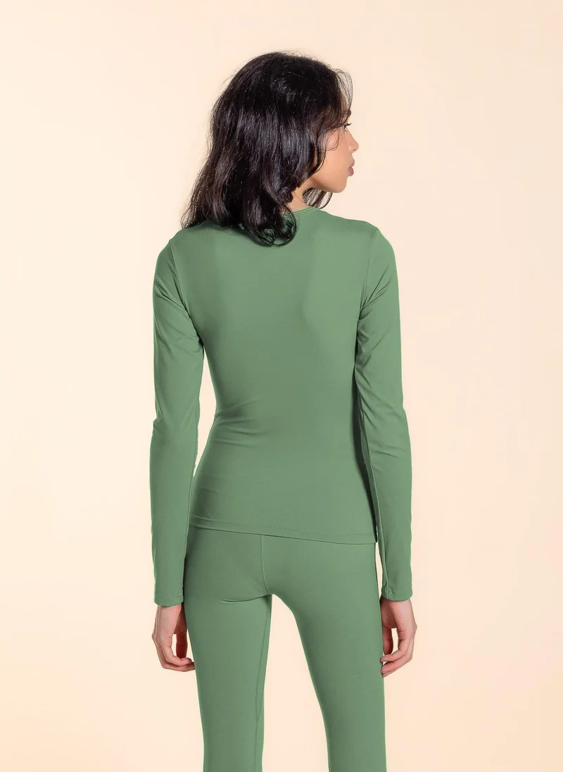 SHAPES SOFT LONG SLEEVE TOP