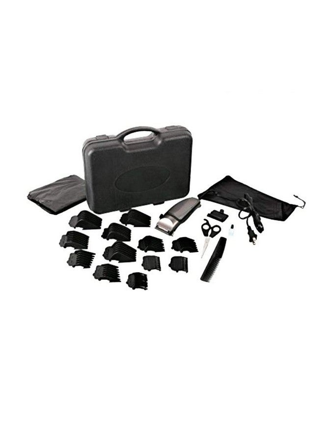 Vivitar Ivitar Hair And Beard Clipping Kit Clippers For Hair Cutting With 11 Attachment Guards For Moustache Head Beard Mens Grooming Set For Haircutting Trimming Detailing - Image 3