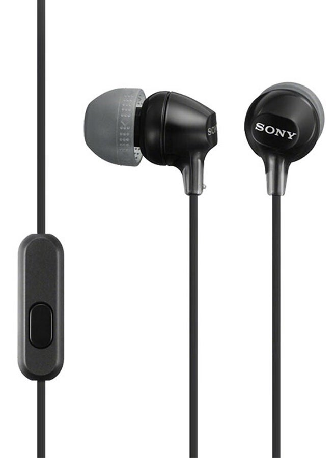 Sony In-Ear 3.5mm Wired Headphone Black - Image 1