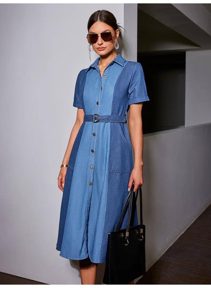 SIMPLEE Women's Summer Elegant DressLight & Comfortable Lightweight Cotton Blend Perfect for Outings