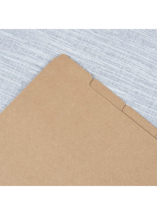 AUEAR , 3 Sets A5 Kraft Paper Divider 6 Holes Ring Index Page Tab Cards For Travel Diary Binder Notebooks Journal Plan  - Image 4