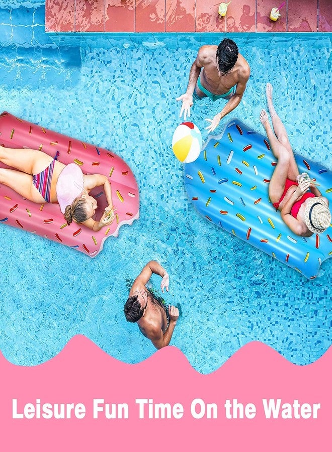 NYRWANA Ice Cream Floating Row PVC Material Inflatable Floating Row for Swimming Pools (Pink) - Image 5