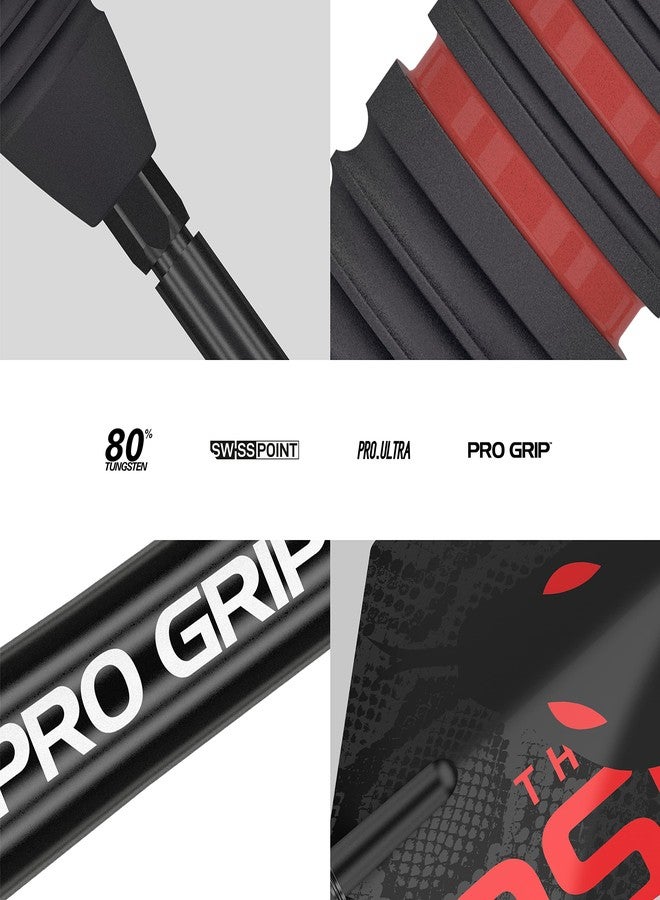 Target Darts Nathan Aspinall The Asp Black 24G 80% Tungsten Swiss Point Steel Tip Darts Set - Image 5