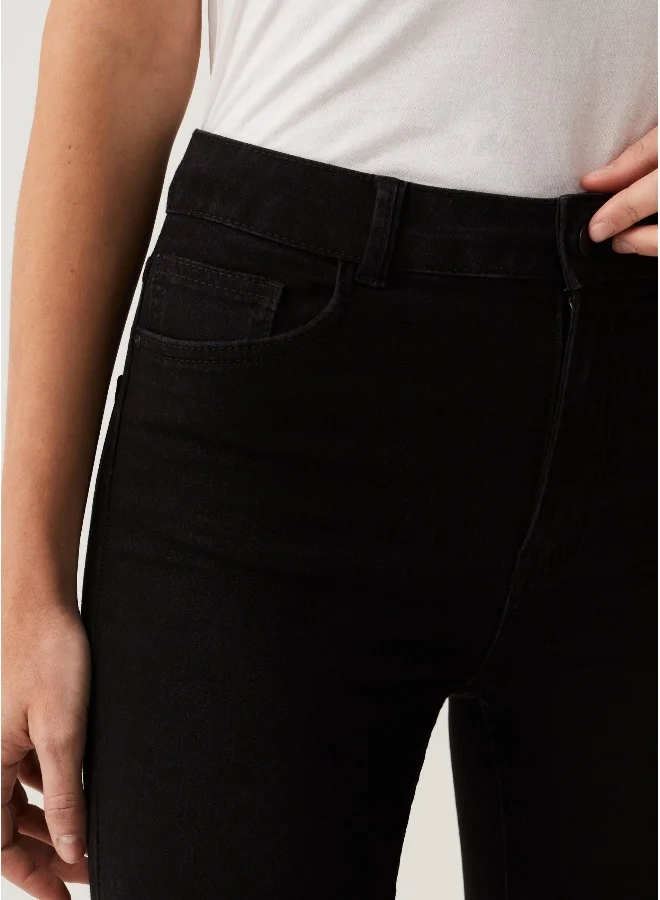 Ovs OVS Womens Straight Jeans - Black