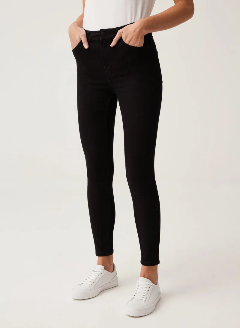 Ovs OVS Womens Straight Jeans - Black