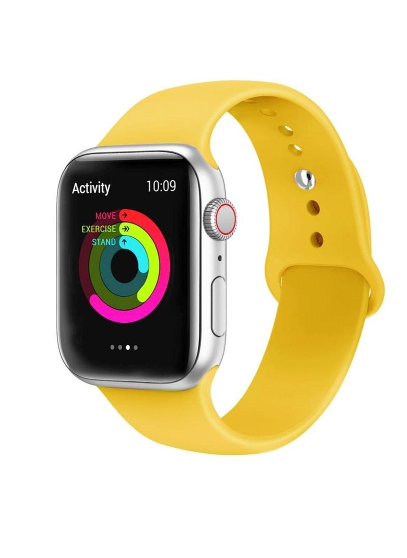 Phone Planet Soft Silicone Fitness Replacement Wristband Strap For Apple iWatch Band Series 6/5/4/3/2/1/SE 38-40mm