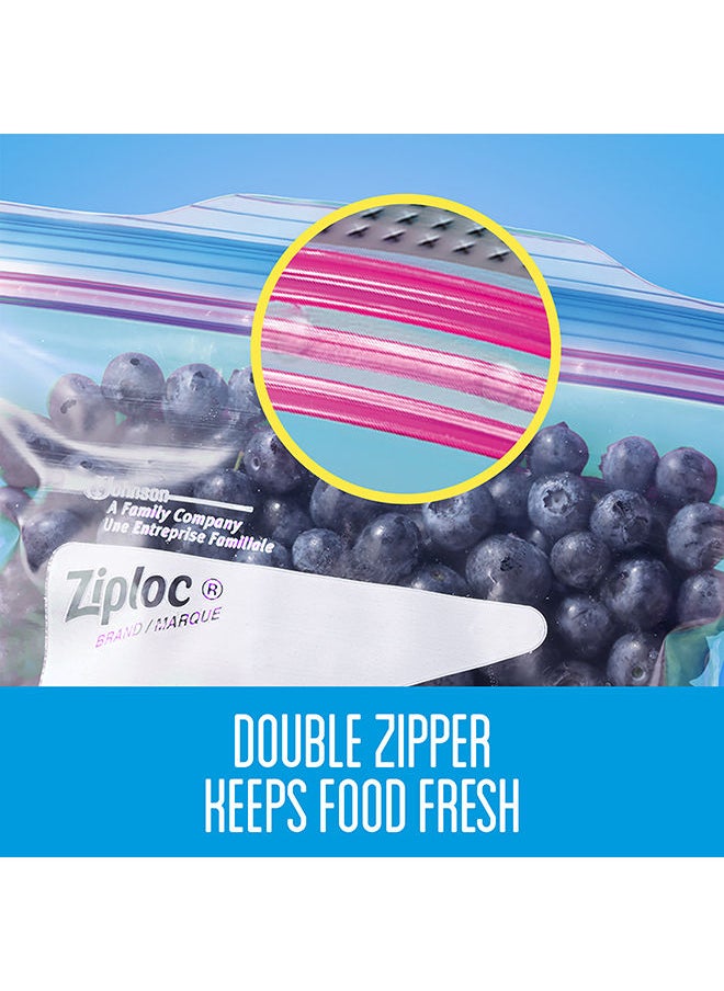 Ziploc Freezer Storage Bags 38 Pieces Pack of 3  - Image 3