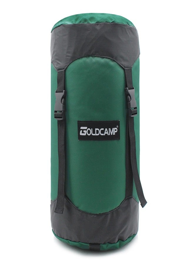 GoldCamp Sleeping Bag Stuff Sack, 40% More Storage! 18L/30L/43L/49L/65L Compression Stuff Sack, Waterproof & Ultralight - Space Saving Gear for Camping, Hiking (Green, XXXL) - Image 1