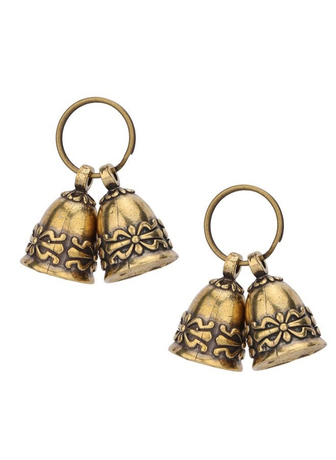 kcrygogo - Copper Collar Bell for Small Pet, 0.7 inch Bell for Cats and Small Dogs,Noise NOT Loud (4pcs) - Image 1