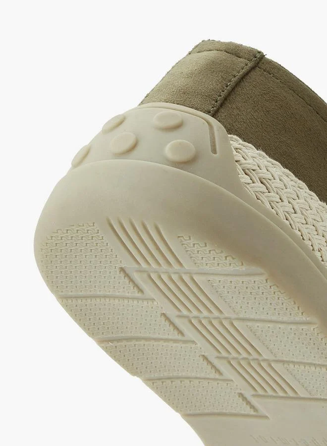 Peppermint OLIVE Men Lace-Up Espadrille Sneakers for Men | Best Price UAE