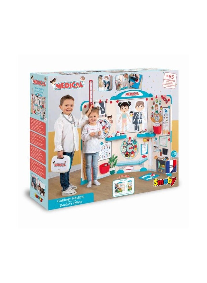 Smoby Doctor's Office with 65 Accessories - Image 1