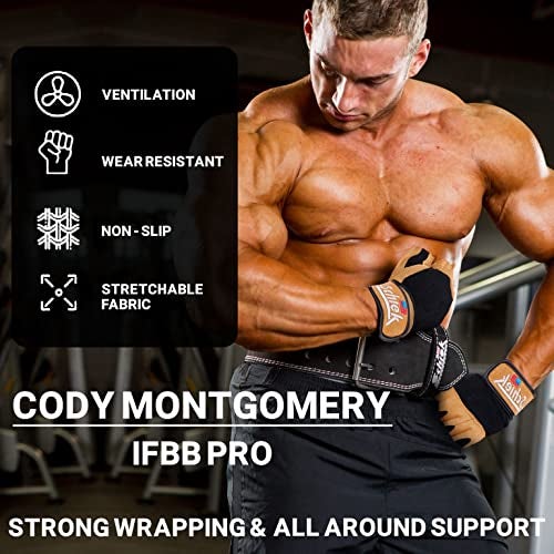 Schiek Sports Model 425 Power Series Weight Lifting Gloves - 2XL - Image 3