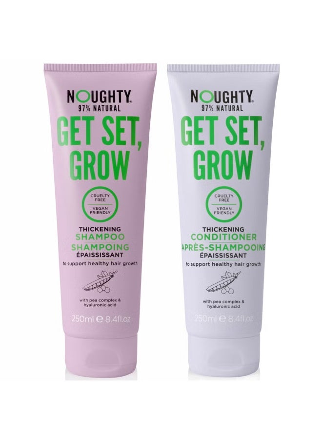 NOUGHTY Noughty Get Set Grow Shampoo and Conditioner Duo Bundle  - Image 1