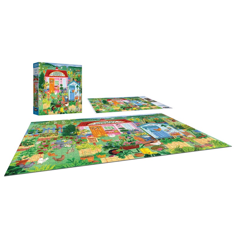 Roseart - Hobby Haven - Community Garden 1000 Piece Jigsaw Puzzle  Vibrant Garden Puzzle For Adults - Image 3