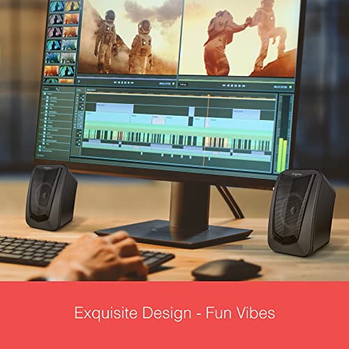 FINGERS FunBeats USB Multimedia Speaker (6 W 2.0 Channel | Volume Controller | Powerful Bass | Black Standard) - Image 5