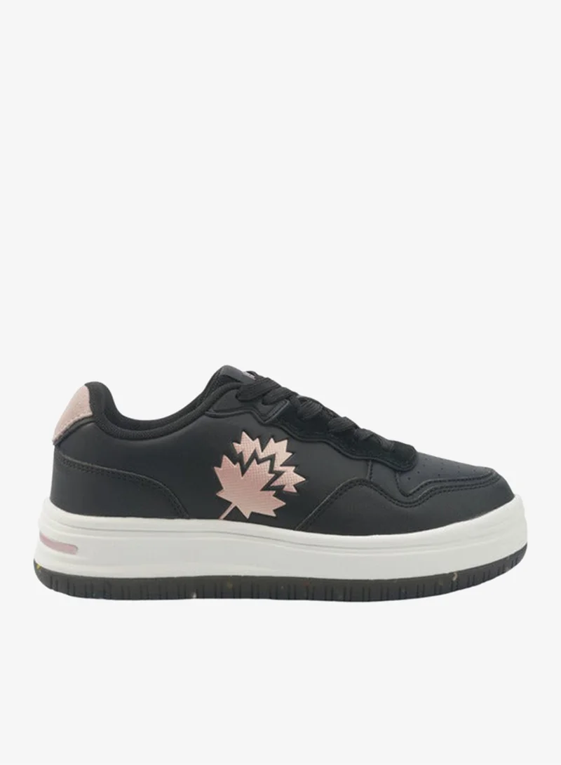 LUMBERJACK Women's Logo Detail Lace-Up Sneakers
