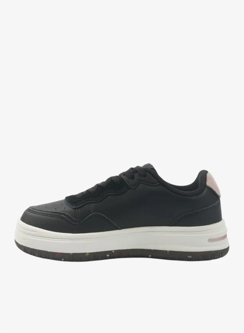 Lumberjack  Women's Logo Detail Lace-Up Sneakers for Women | Best Price UAE