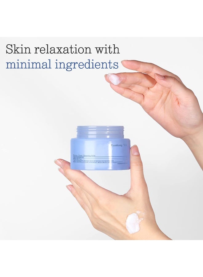 Pyunkang Yul بيونكانغ يول [PKY بلسم تنظيف عميق، منظف وجه شامل لإزالة المكياج الثقيل، لمسة مرطبة بزيت نباتي، العناية بالبشرة الكورية (3.38 أونصة سائلة، 100 مل)  - Image 3