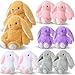 Arrowbash 10 Pcs 135 Inch Plush Easter Bunny Stuffed Animal 5 Colors Cute Stuffed Bunny Soft Stuff Rabbit Plush Toy Easter Stuff Bunnys Gift for Kids Boys Girls Easters Party Favor - Image 2
