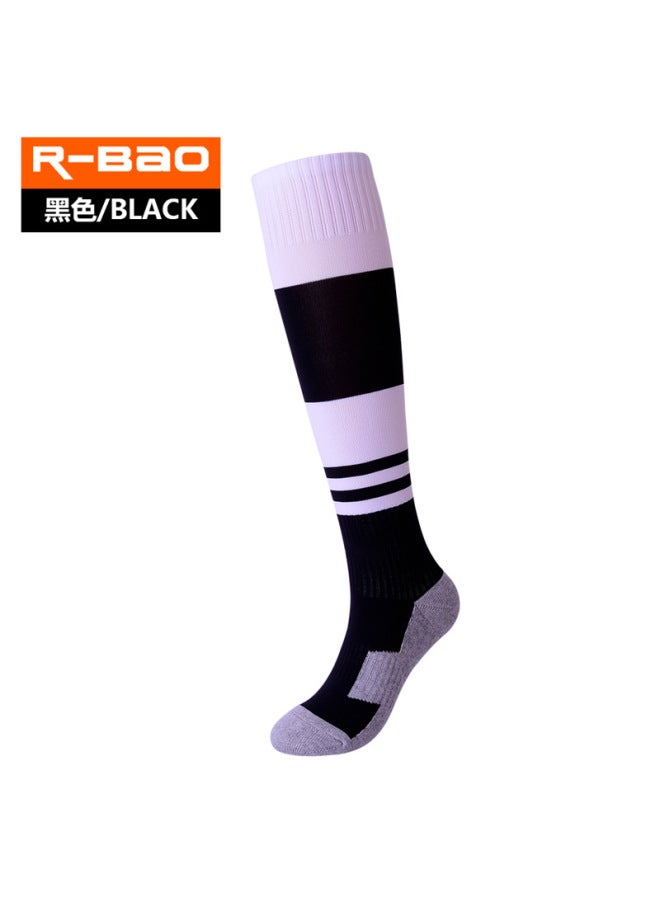 Children's Breathable Non-Slip Football Sports Socks Towel Bottom Primary School Students RB6606