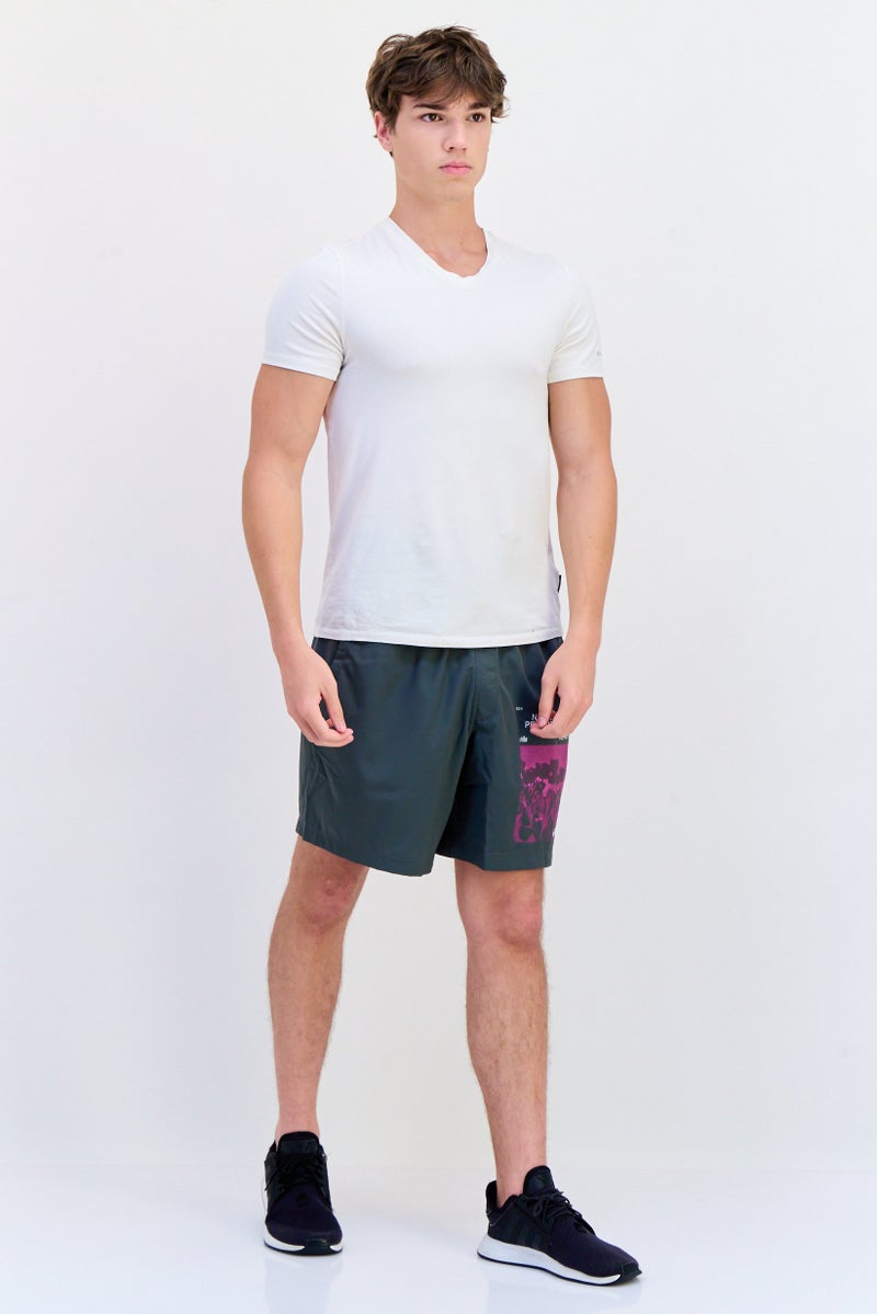 Nike Men Sportswear Fit 7 Inseam Training Shorts, Dark Grey  - Image 4