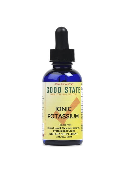 Liquid Ionic Minerals Potassium Ultra Concentrate 10 Drops Equals 50 Mg 100 Servings Per Bottle Dietary Supplement 16 FlOz50Ml