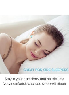 Aikanbo Ear Plugs for Sleeping Swimming, 6 Pair Reusable Silicone Moldable Noise Cancelling Earplugs for Shooting Range, Swimmers, Snoring, Concerts, Airplanes, Travel, Work, Studying  - Image 4