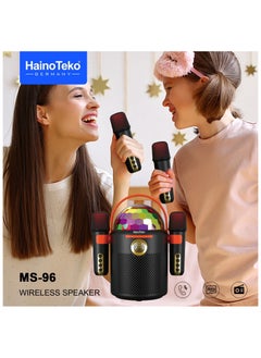 Haino Teko Haino teko MS-96 bluetooth speaker with DJ laser light and mic  - Image 1