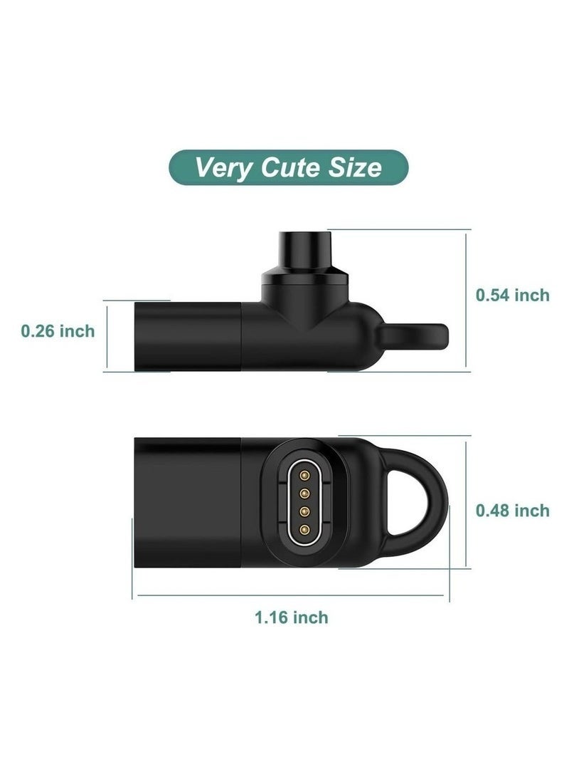 شاحن ساعة، محول USB-C، كابل شحن لأجهزة Garmin Fenix ​​7X، 7S، 7 Forerunner 45، 55، 245، Approach S10، S40، S42، S62، Vivo acitve 3، 4 Instinct - Image 5