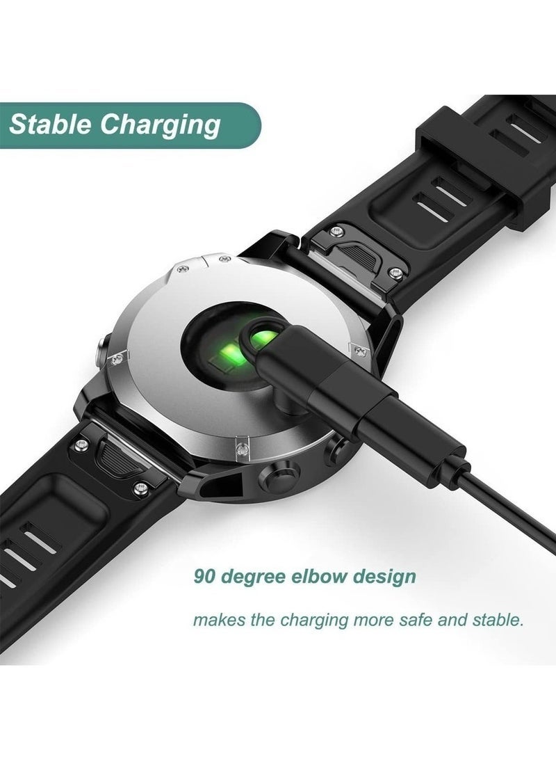 شاحن ساعة، محول USB-C، كابل شحن لأجهزة Garmin Fenix ​​7X، 7S، 7 Forerunner 45، 55، 245، Approach S10، S40، S42، S62، Vivo acitve 3، 4 Instinct - Image 3