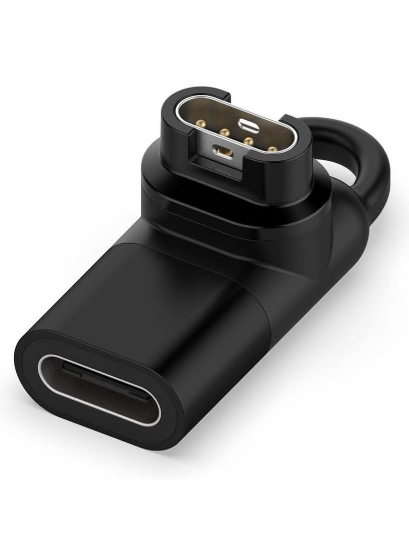 شاحن ساعة، محول USB-C، كابل شحن لأجهزة Garmin Fenix ​​7X، 7S، 7 Forerunner 45، 55، 245، Approach S10، S40، S42، S62، Vivo acitve 3، 4 Instinct - Image 1