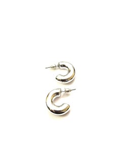 Trio Earrings Small Silver Hoop Earrings  - Image 3