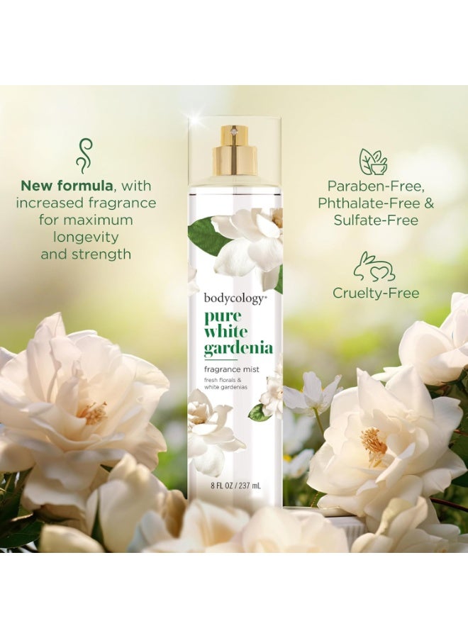 Bodycology Bodycology Long-Lasting Fragrance Body Mist, Pure White Gardenia, 8 fl oz - Image 4