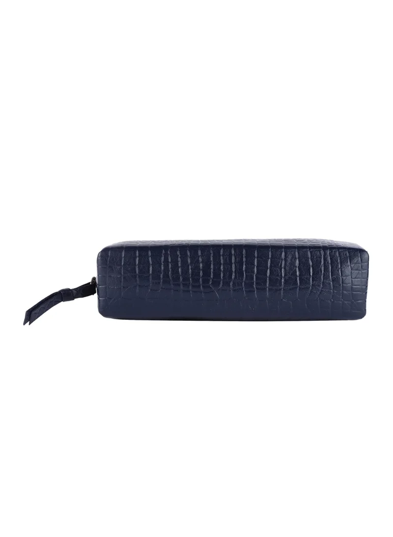 Hammonds Flycatcher  Leather Utility Pouch - Multi-Use Genuine Leather Case for Pencils, Cosmetics, Stationery, Coins, Makeup Brushes - School & Office Organizer for Women & Men  | Best Price UAE
