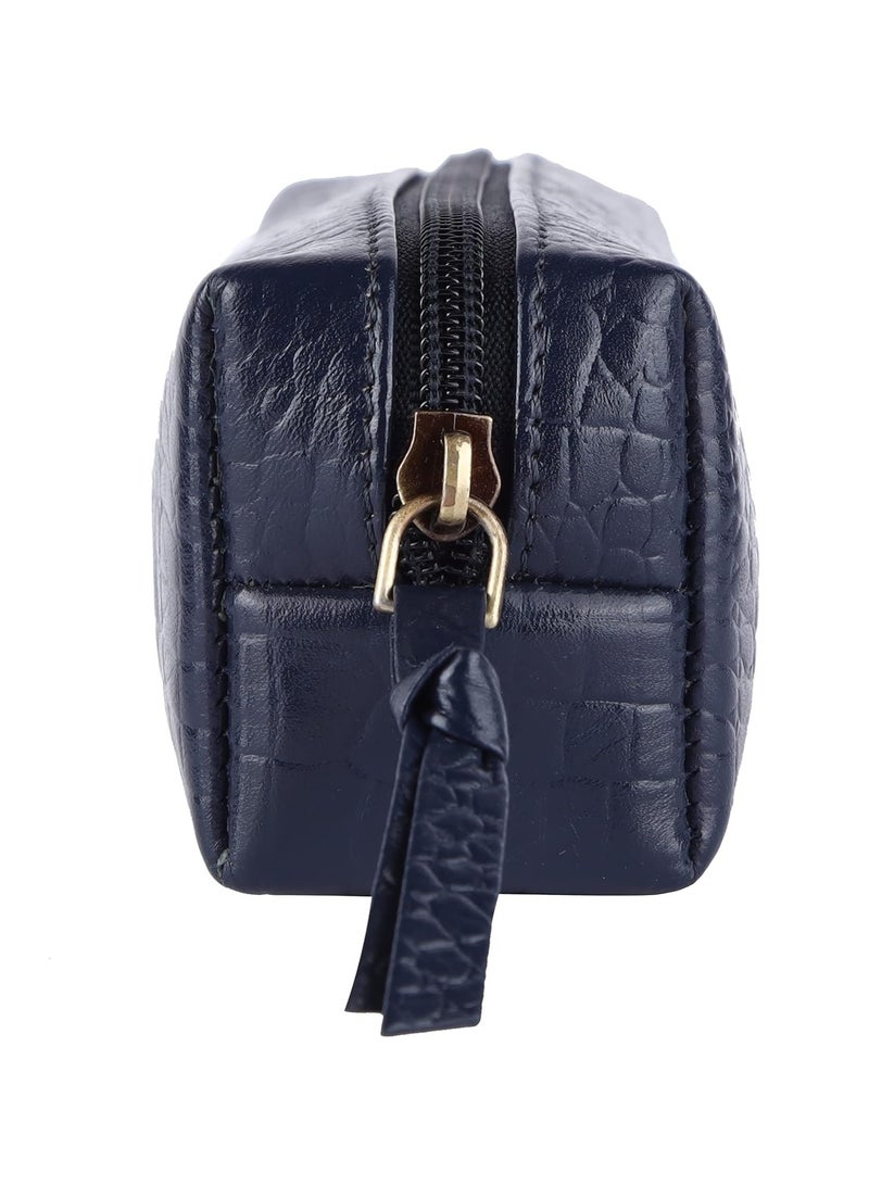 HAMMONDS FLYCATCHER Leather Utility Pouch - Multi-Use Genuine Leather Case for Pencils, Cosmetics, Stationery, Coins, Makeup Brushes - School & Office Organizer for Women & Men - Image 2