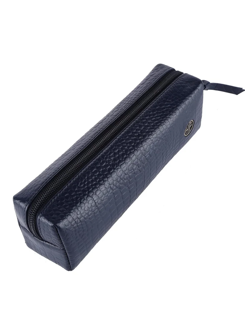 Hammonds Flycatcher  Leather Utility Pouch - Multi-Use Genuine Leather Case for Pencils, Cosmetics, Stationery, Coins, Makeup Brushes - School & Office Organizer for Women & Men  | Best Price UAE
