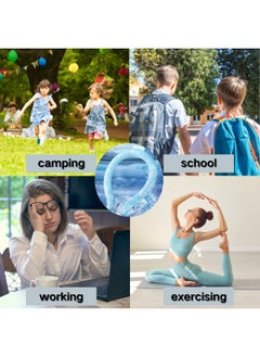 UChic Neck Cooling Tube, Body Cooler, Reusable Ice Cooler Ring Wearable Body Cooling Products, Neck Coolers for Hot Weather, Summer  - Image 4