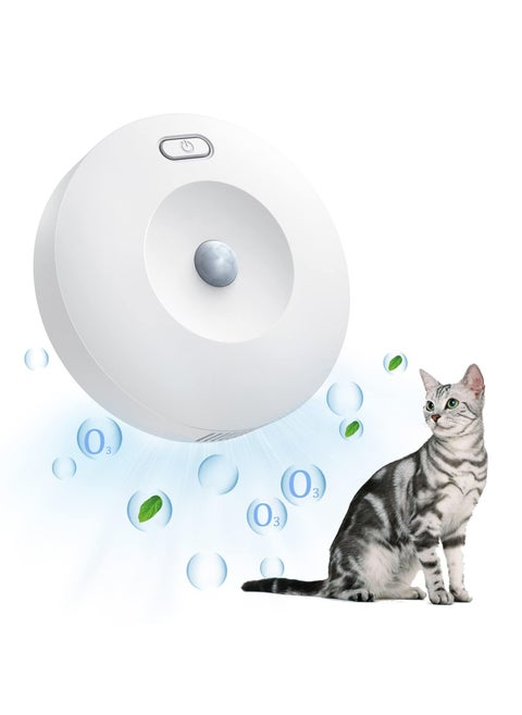 Cat Litter Deodorizer - 99% Odor Removal, Eliminates Cat Odors in Litter Box, Pet, Bathroom & Trash - Dust-Free, Travel-Friendly Cat Urine Smell Remover and Air Purifier for Fresh Litter Boxes