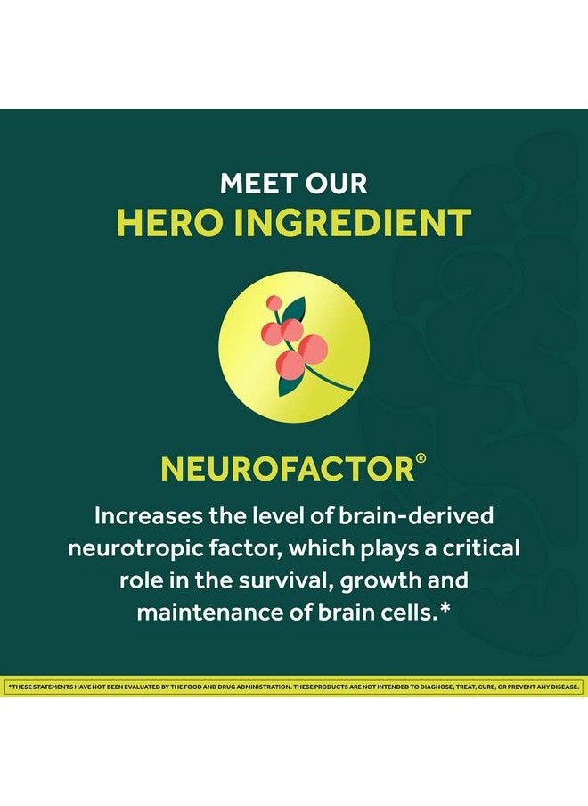 NEURIVA - Brain + Energy Gummies Nootropic Brain Supplements For Focus And Concentration With Neurofactor Vitamin B12 & Caffeine For An Energy Boost* 75Ct Natural Blackberry - Image 1